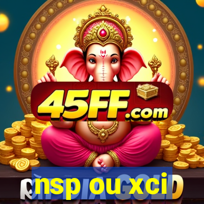 nsp ou xci